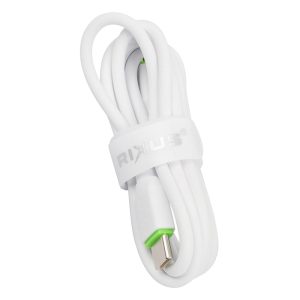 Cable Loading USB-C Towards USB-C Rixus White 60W L1 M (Sold Individually) -Rx2015S