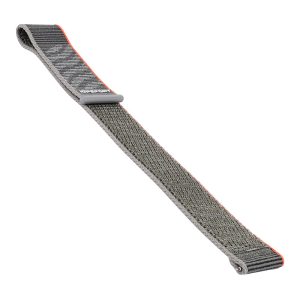 Bracelet Pour Montre Gps - Compteur Igpsport Verun Textile Léger Respirant Fixation Strap Noir Liseret Orange Reference 225227, 225228