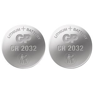 Pile Bouton Cr2032 Gp Ultra Lithium 3V (Vendu Par 2)