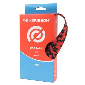 Ruban De Guidon - Cintre Bike Ribbon Cork Plus Noir-Rouge