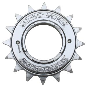 Roue Libre 1V. Sunrace - Sturmey Archer 16D. Argent Chaîne 3.30 - 1-2"X1-8" (En Boite)