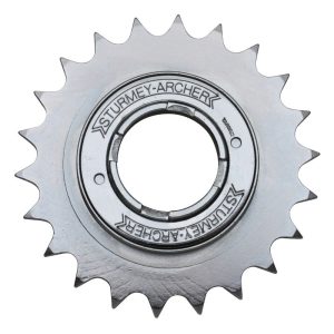 Roue Libre 1V. Sunrace - Sturmey Archer 22D. Argent Chaîne 3.30 - 1-2"X1-8" (En Boite)
