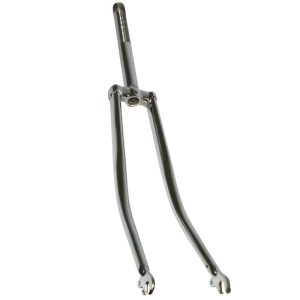 Fork City 650B Rigid Steel Chrome Handlebar Pivot Threaded 22.2 mm (Cone 26.4)
