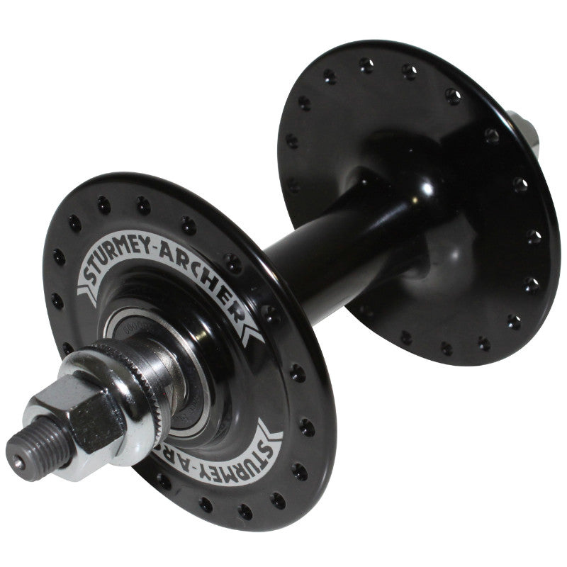 Moyeu Route Sturmey Archer Noir 36T. Avant Pour Fixie