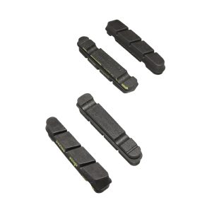 Patin De Frein Route Swissstop -Black Prince Flashpro- Pour Shimano-Sram Jante Carbone Gomme Noir -Freinage Progressif Et Monte Moins En Temperature En Utilisation Intensive (2 Paires)