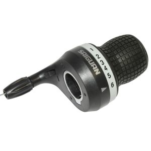 Manette VTT P2R Droite Gripshift Indexe 6V. - Poignée Tournante