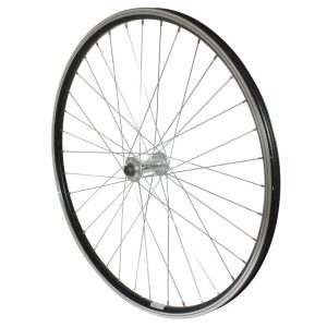 Roue VTT Patin Blocage 26" P2R Avant Alu Noir Double Paroi Moyeu Alu