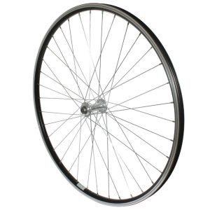 Roue VTC Patin Blocage 700 X 35 - 28" P2R Avant Alu Noir Double Paroi Moyeu Alu 622-19