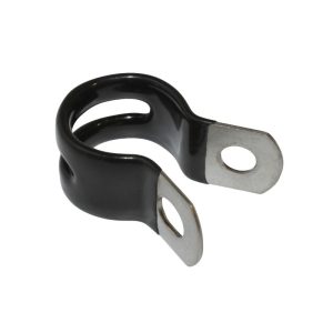 Collier De Porte Bagage - Garde Boue P2R Alu Noir Diam. 16 mm (Sachet De 10 Pieces)