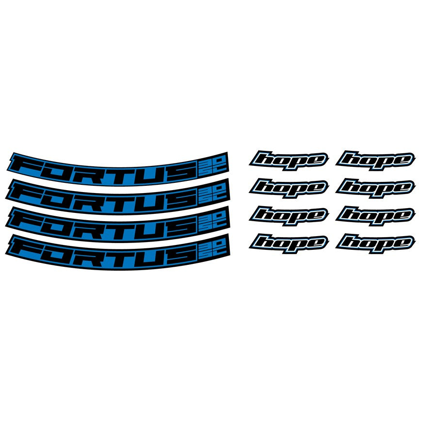 Hope Fortus 30SC Rim Decal Kits 27.5 inch and 29 inch — Vélo Shop Obernai