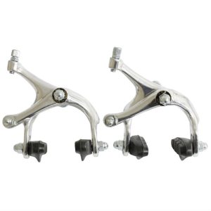 Caliper Road Brake-Fixie Shoe Newton Aluminum Silver 41-51 mm for Wheel 700 (Pair)