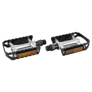 Road Pedal Newton Cage Aluminum Black 9-16" Bearing (Pair)