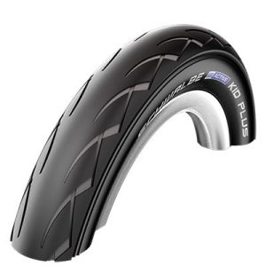 Pneu City 12 1-2 X 1.75 Schwalbe Kid Plus Noir (Poussette) Tr (47-203) Renfort Puncture-Guard