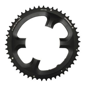 Plateau Route 4 branches Ø 110 Pour Shimano 105 5800 Stronglight 50 dents Extérieur Noir 11V.