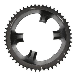 Plateau Route 4 branches Ø 110 Pour Shimano 105 5800 Stronglight 51 dents Extérieur Noir 11V.