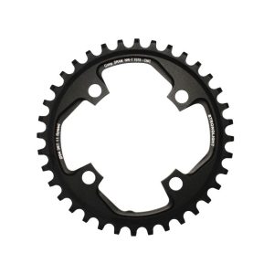 Plateau VTT 4 branches Ø 94 Pour Sram X01 Stronglight 36 dents Mono Noir Alu 7075 11V. Narrow Wide - Épaisseur 5 mm
