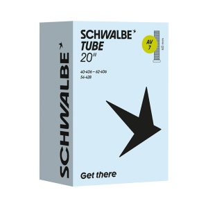 Inner Tube Bike 20 X 1.50-2.35 Schwalbe Valve Standard (40-406 54-428) (Av7)