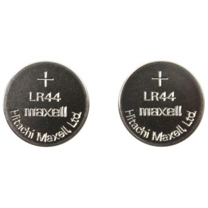 Pile Bouton Lr44 1.5V Alcaline Pour Compteur Sigma Ancien Modele (Vendu Par 2)