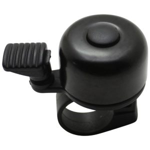 Sonnette Ping P2R Essential Acier Noir 34 mm Pour Cintre 22,2 mm (Vendu A L'Unite)