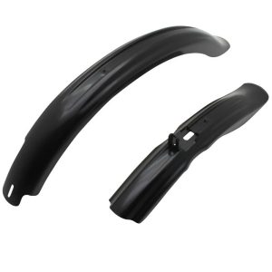 Garde Boue VTT AV+AR 20" P2R Kid Noir (Paire) -Kit Visserie Non Inclus-