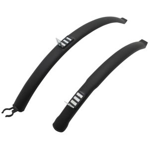 Garde Boue City-VTC Rapide 28'' Polisport Florida Noir Pour V-Brake (Paire)