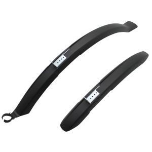 Garde Boue VTT AV+AR 26"-27.5"-28" Nevada Noir Pour V-Brake (Paire)