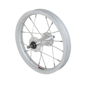 Roue City Patin 12" Avant Jante Et Moyeu Alu Axe Plein 203-12