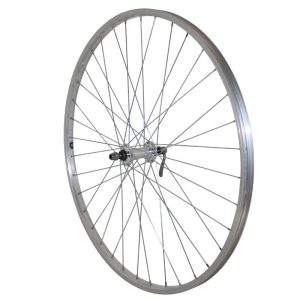 Hybrid Wheel Shoe Lockout 700 X 35 - 28" Aluminum Front Aluminum Hub 36 Rim Spokes 21C