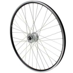Hybrid Wheel Shoe 700 X 35 - 28" Er10 Black Front Hub Nut Shimano Silver Dynamo Dh2N 6 Volt-2.4W (Front Light) Rim 19C