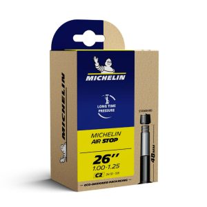Chambre A Air Vélo 26 X 1.00-1.25 Michelin C2 Valve Standard 48 mm 132G (Offre Spéciale)