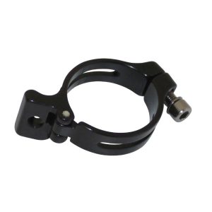 Collier Dérailleur Avant Braser P2R Alu Noir Diam. 34,9