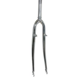 Fork Hybrid 700X35 Rigid Cintree Steel Chrome with Blocks Pivot Threaded (255-160 mm) 1"-22.2 Inner- Cone 26.4 mm