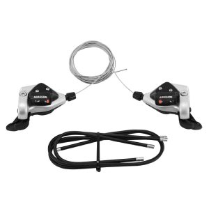 Manette VTT P2R Indexe Rapid Push-Pull 3 X 7V. (Paire) Compatible Shimano