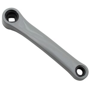 Left Crank 170 Newton Steel Plastic-coated Grey (on Card)