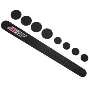 Protection Cadre P2R S1 Autocollant Carbone (Planche De 8 Pieces)