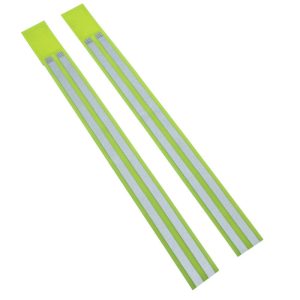 Armband Security P2R Yellow Reflective Velcro L420X40 mm (Pair)