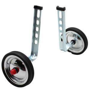 Stabilisateur Vélo Newton Roue Acier Chrome 12-20" (Paire)