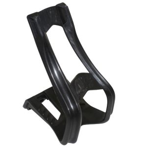 Cale Pied VTT Zefal Long Résine Noir L Pour Courroie (Paire)