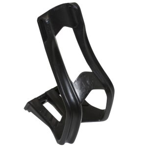 Cale Pied VTT Zefal Long Résine Noir M Pour Courroie (Paire)