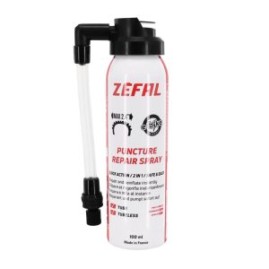 Bombe Anti-Crevaison Zefal Pneu VTT Tubeless - Tubetype Presta-Schrader (100Ml)