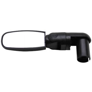 Rétroviseur Vélo Gauche Ou Droit Zefal Spin Rabattable Fixation Extremite Cintre (Utilisation Route) (Miroir 6X3 cm) 25X110X22 mm
