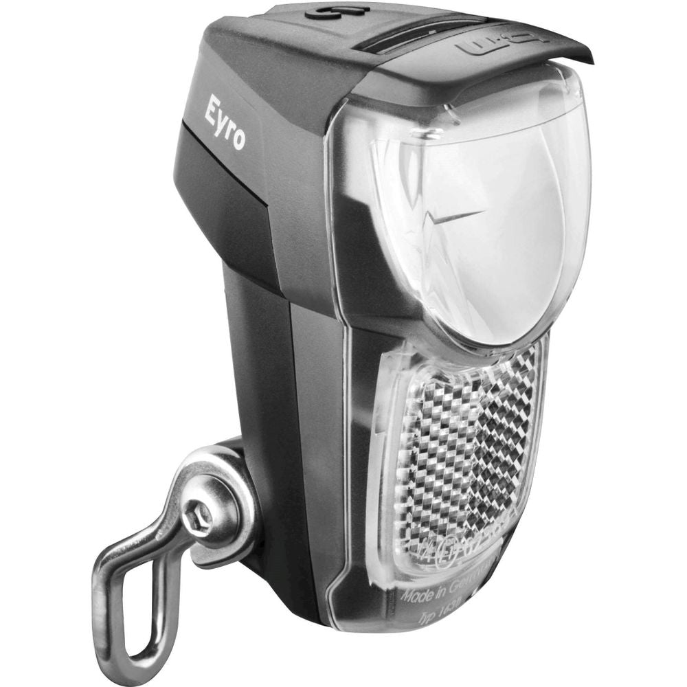 Busch + Müller Eyro USB front light 30 / 10 lux — Vélo Shop Obernai
