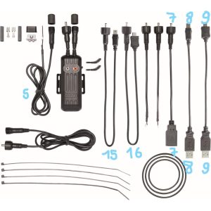 Busch + Müller E-werk cable no. 7 round to USB-A