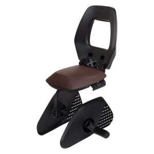 Bobike junior rear bike seat One carrier black/dark brown