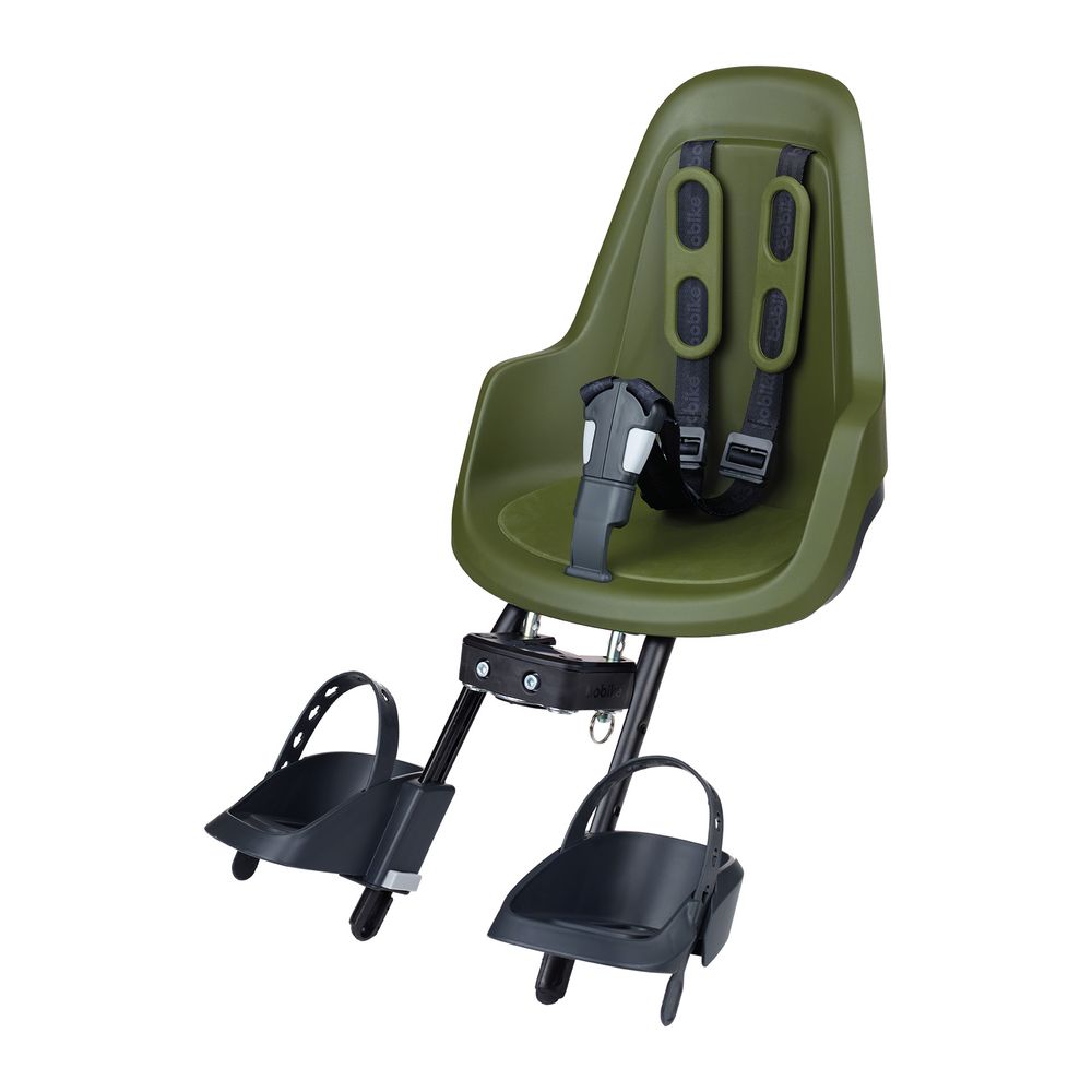 Bobike One Mini front seat olive green — Vélo Shop Obernai