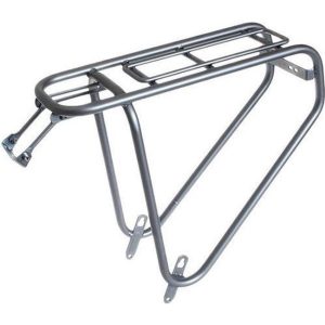 Steco Power Safety Carrier Rear Rack silver