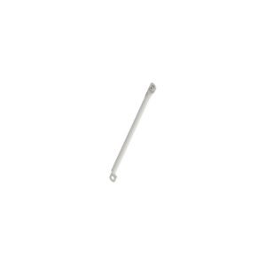 Pied porteur avant Steco sans crochet d'éclairage blanc