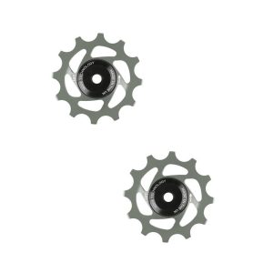Hope 12 TOOTH JOCKEY WHEELS PAIR Smoke