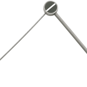 10 x câble de Elvedes Liaison Cantilever 93mm PVC / acier