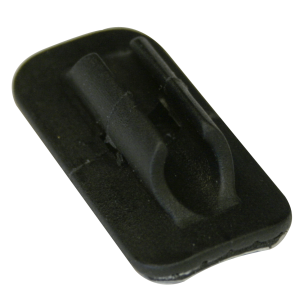 20x Clips Elvedes pour gaine Ø5,0 - 5,5 mm, noir